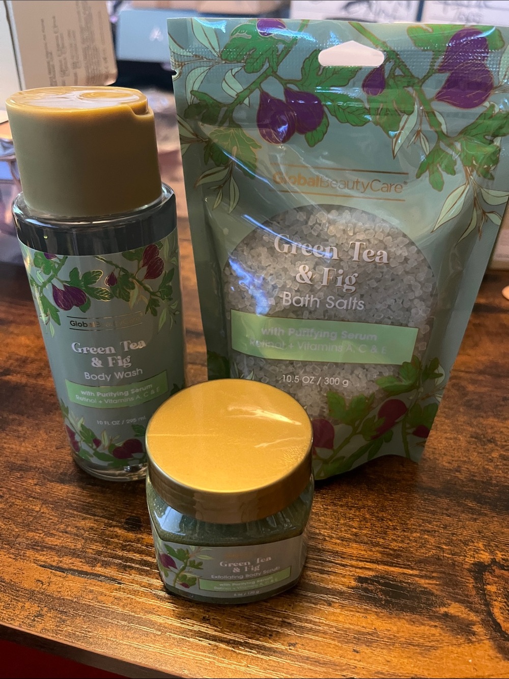 Green Tea & Fig Body Wash - Green Tea & Fig by Global Beauty Care